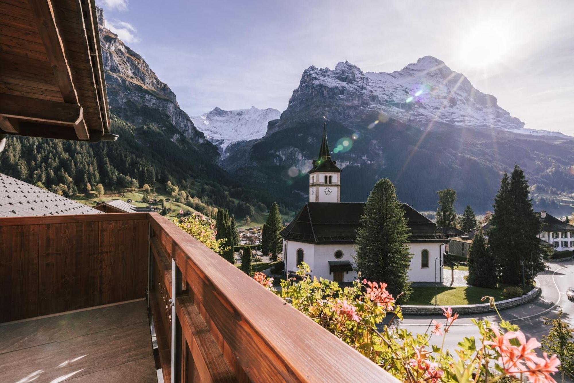 Hotel Fiescherblick Grindelwald Bagian luar foto