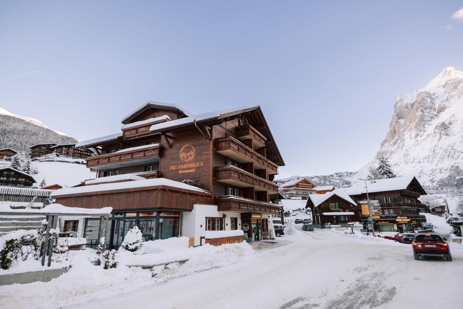 Hotel Fiescherblick Grindelwald Bagian luar foto