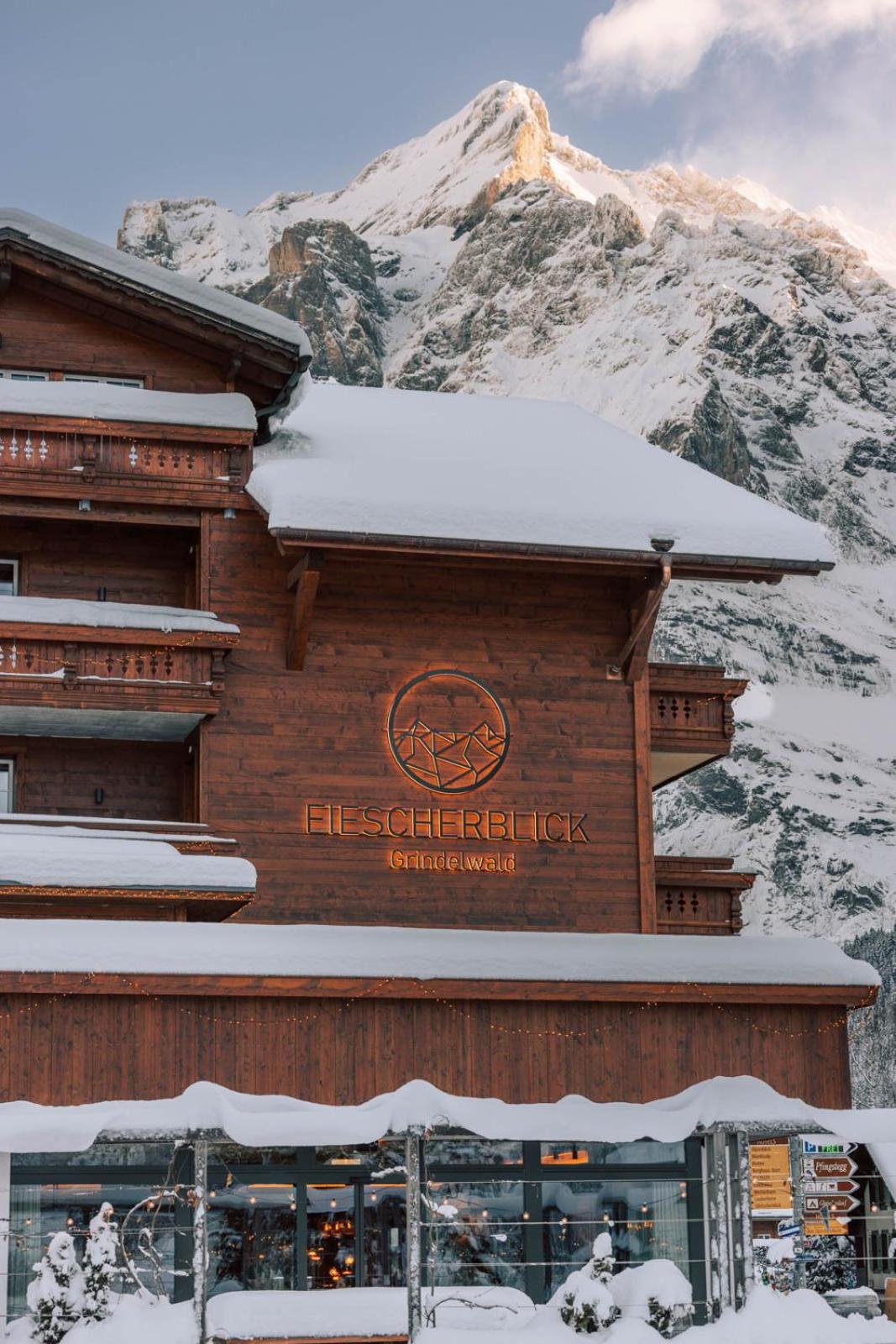 Hotel Fiescherblick Grindelwald Bagian luar foto