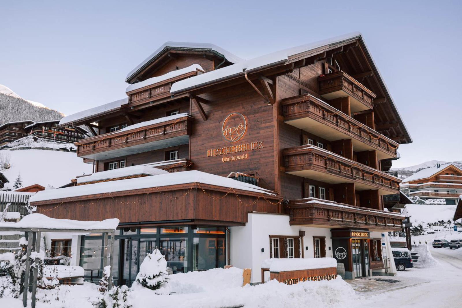 Hotel Fiescherblick Grindelwald Bagian luar foto